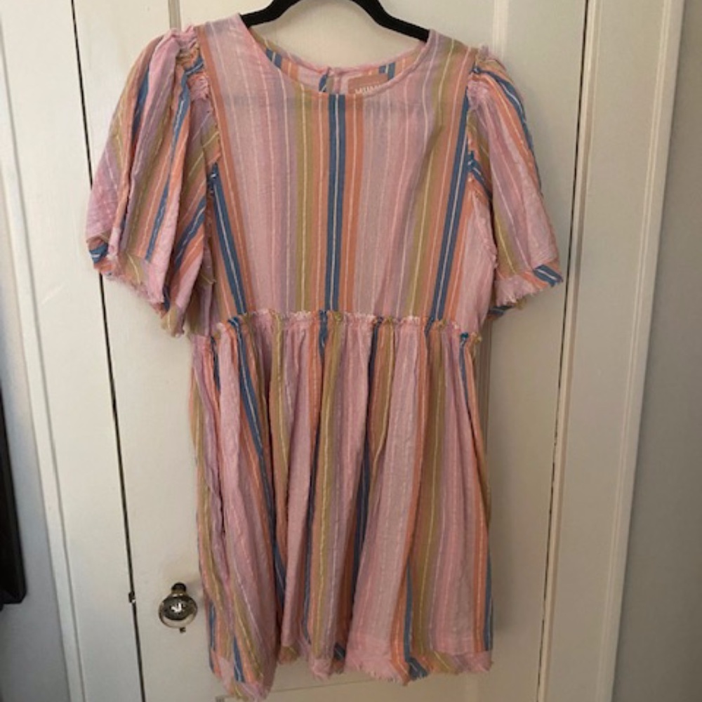 Show me your mumu striped sun dress size medium